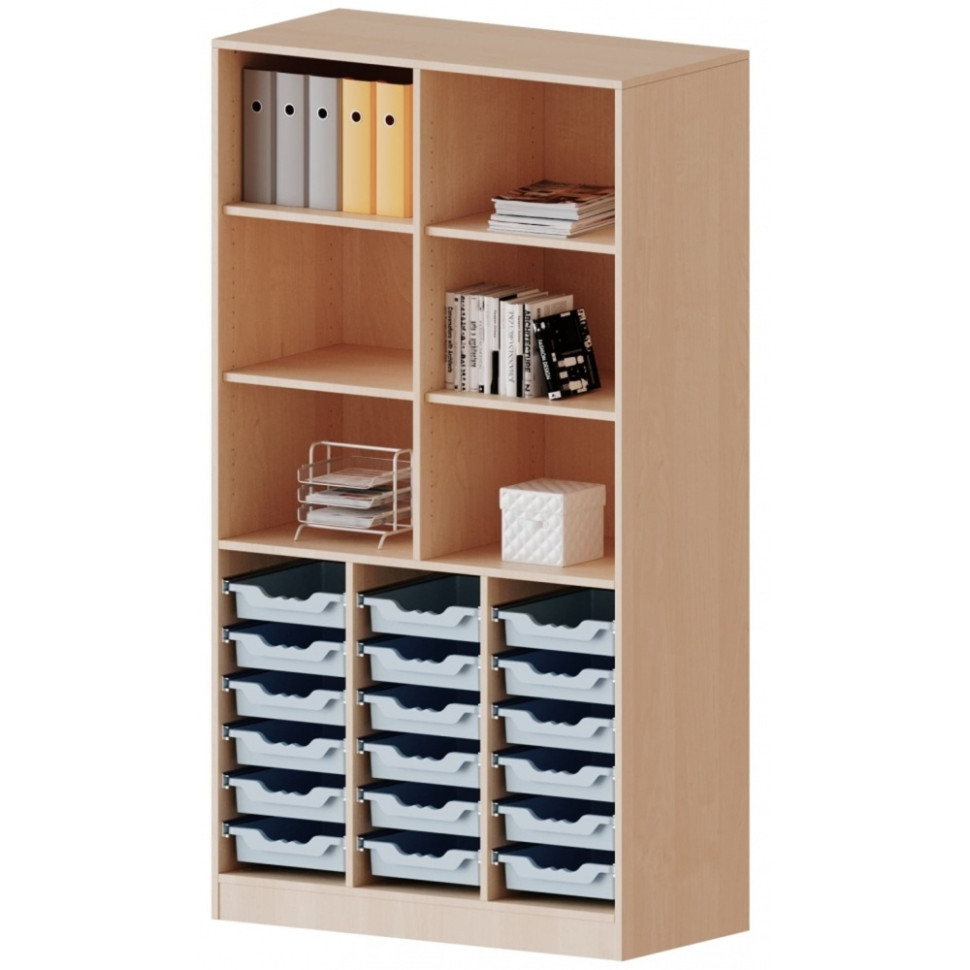 Шафа з пластиковими контейнерами для зберігання TIA-SPORT sm-1507 розмір 104,5×190×45 см