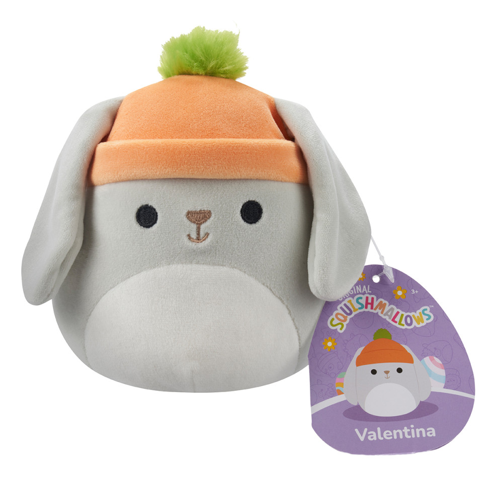 Мягкая игрушка Кролик Валентина Squishmallows SQER00905, 13 см