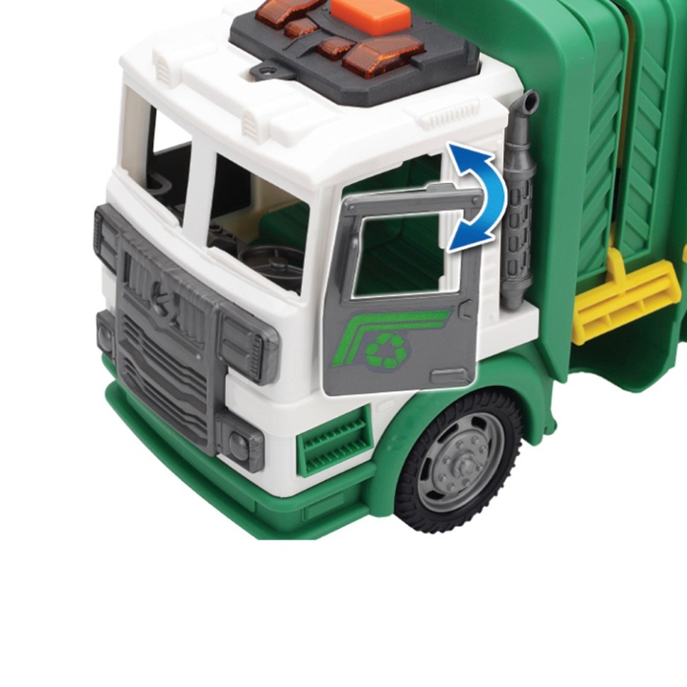 Игровой набор Мусоровоз Motor Shop 548096 со светом и звуком