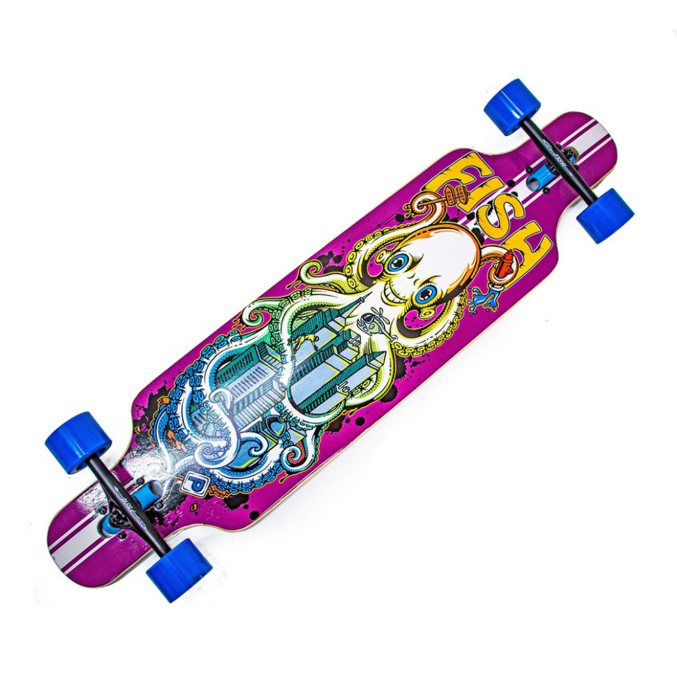 Лонгборд Freeriding Original Octopus Fish 1732712183 до 100 кг
