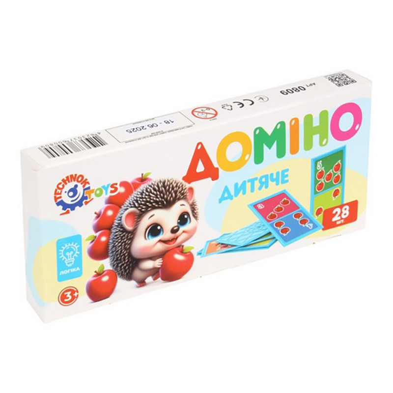 Дитяче доміно ТехноК 0809TXK 28 елементів