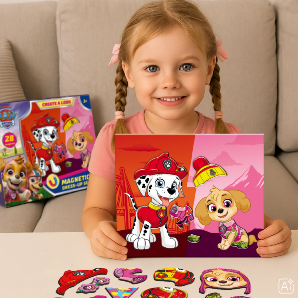 Магнитная игра-одевалка 