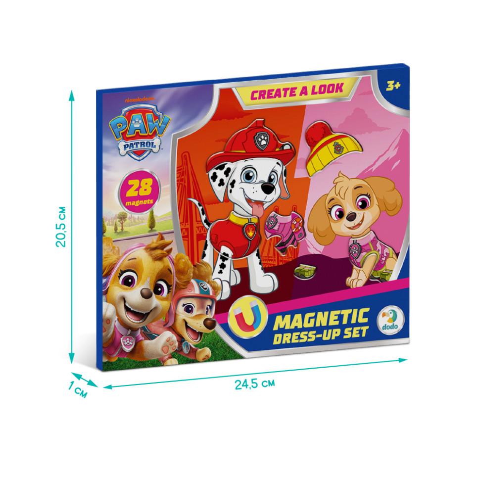 Магнитная игра-одевалка 