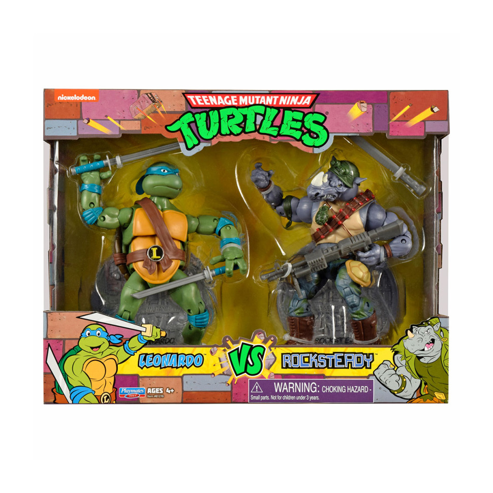 Набір фігурок - Леонардо проти Рокстеді TMNT 81276