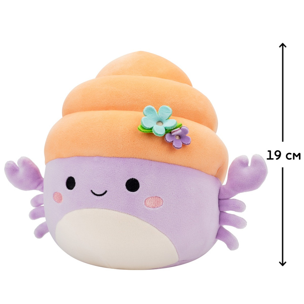 Дитяча м'яка іграшка Краб-самітник Арко Squishmallows SQER01232, 19 см