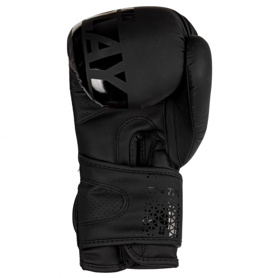Боксерские перчатки 3086 Matt Challenger PowerPlay PP_3086_12oz_Black, размер 12 унций