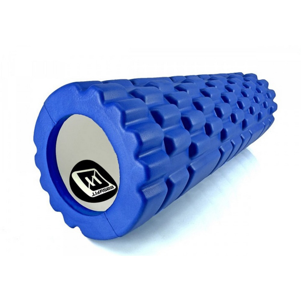 Массажный роллер Grid Roller Mini EasyFit EF-2017-Bl 30 см, синий