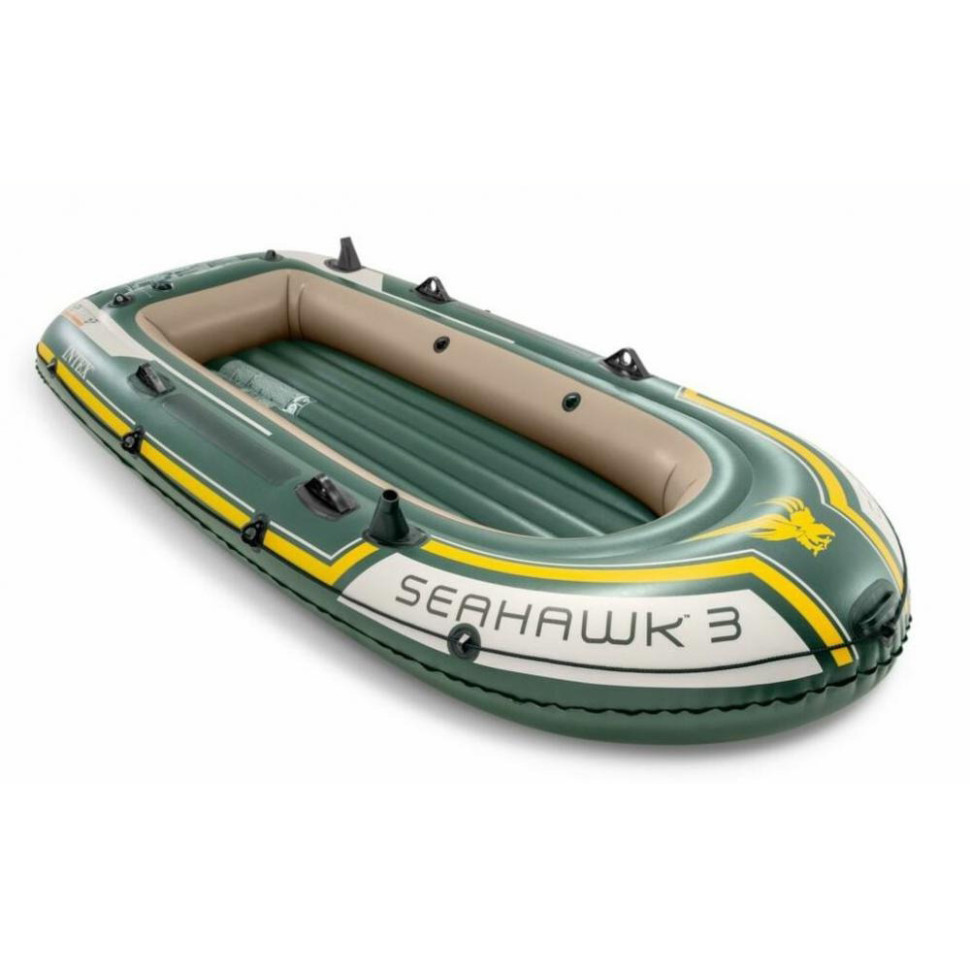 Човен туристичний тримісний SEA HAWK Intex 68380, 295 х 137 х 43 см