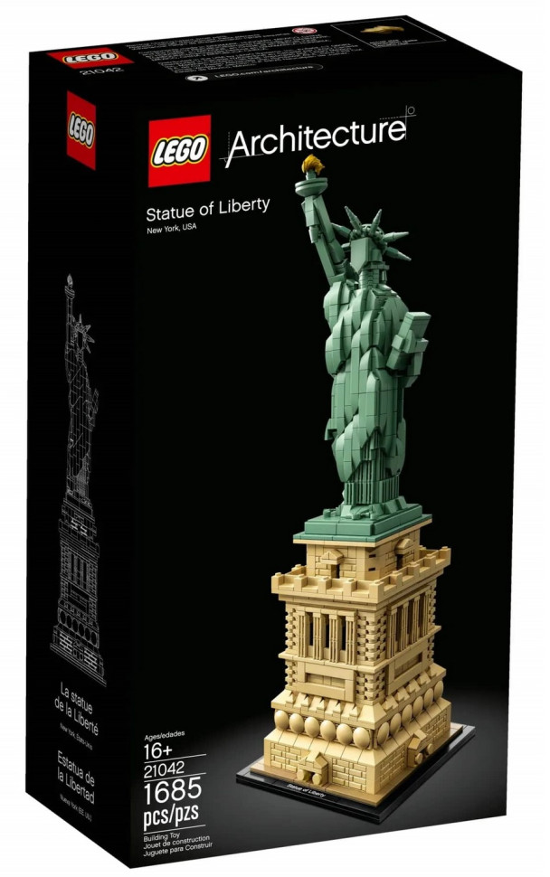 Конструктор LEGO Architecture Статуя Свободи 21042