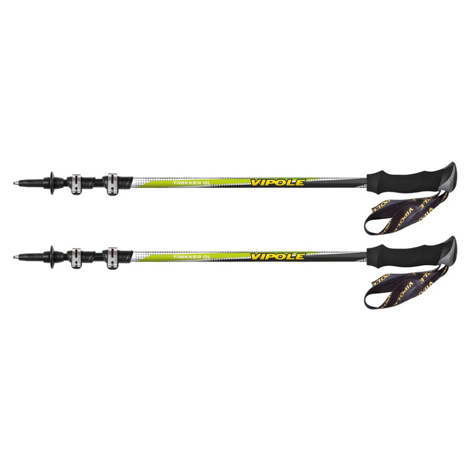 Треккинговые палки Trekker QL Vipole 929506 Green (S20 14)