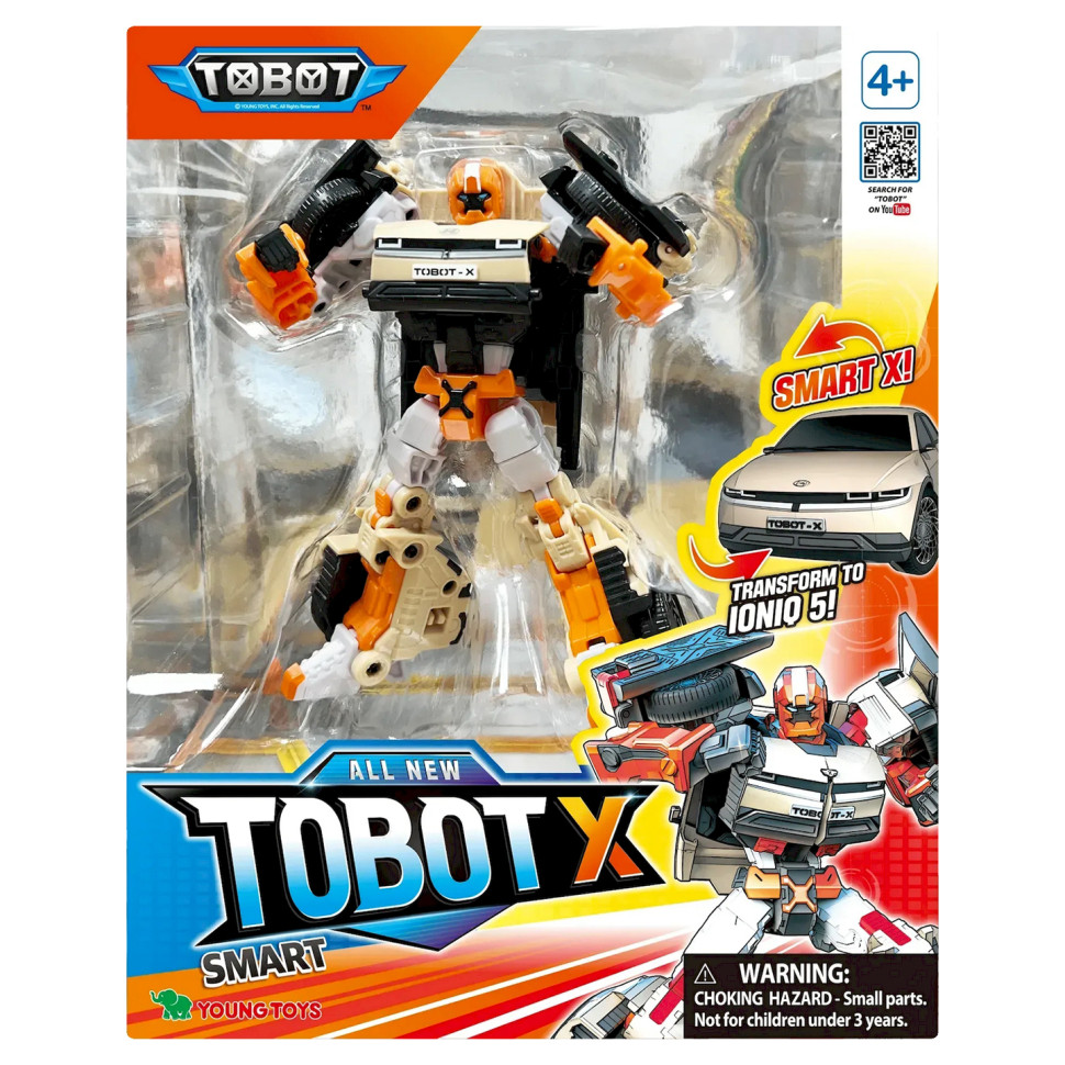 Дитяча іграшка-трансформер S5 смарт-тобот X TOBOT 301162, 5х7х11 см