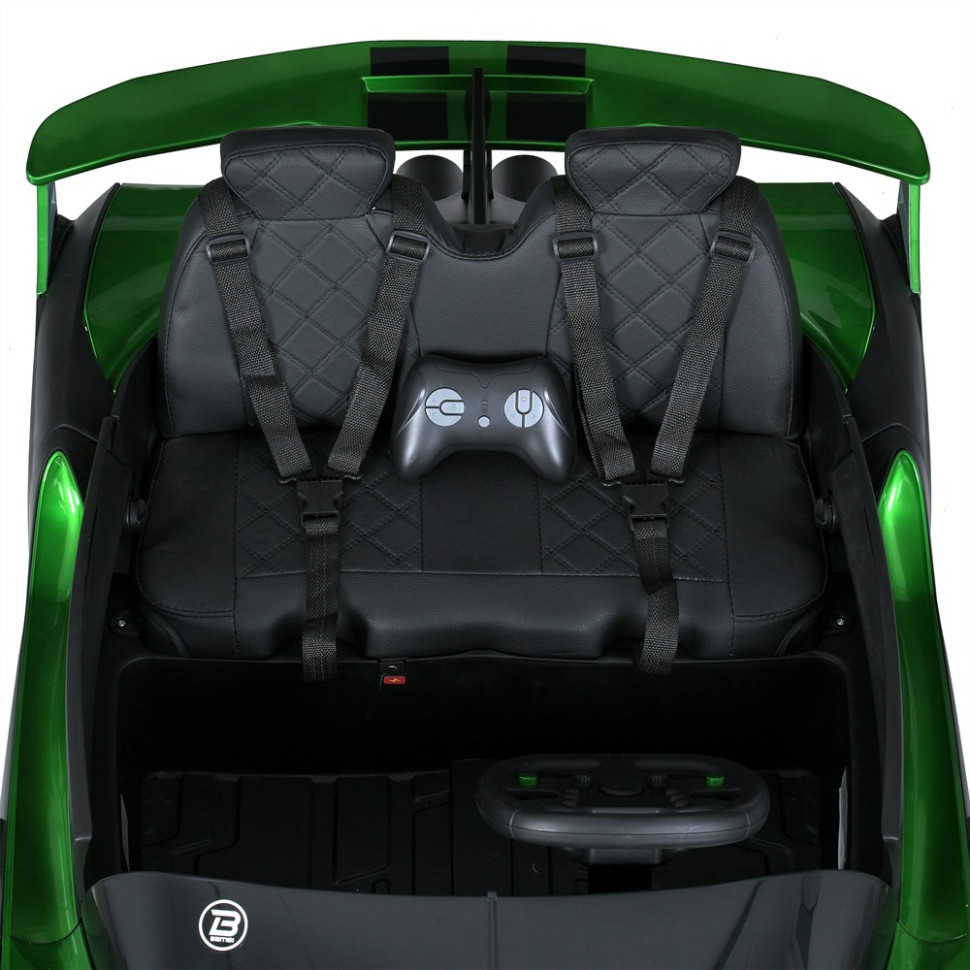 Дитячий електромобіль Bambi Racer M 5053EBLRS-5 MP3+USB, AUX, екошкіра, зелений  
