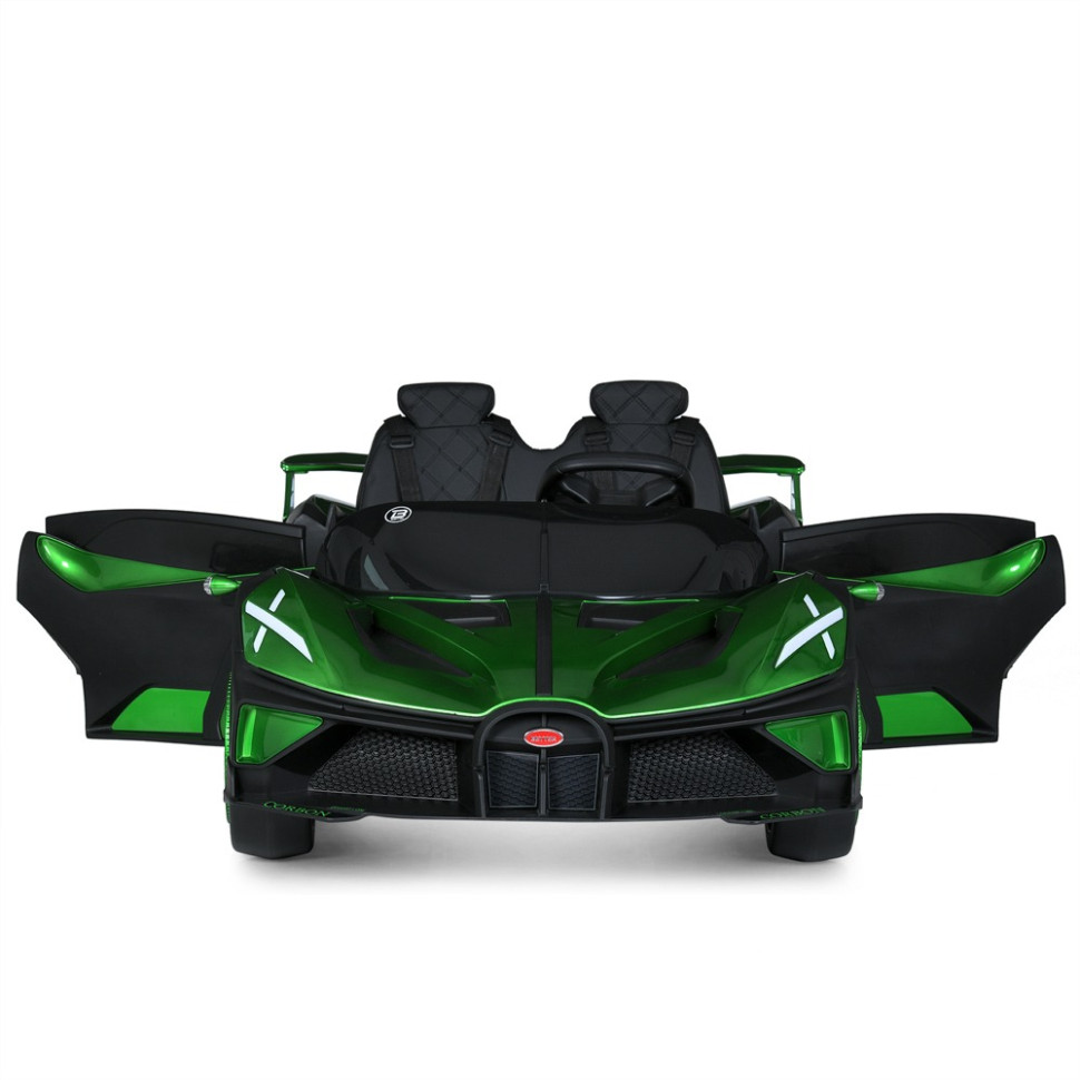 Дитячий електромобіль Bambi Racer M 5053EBLRS-5 MP3+USB, AUX, екошкіра, зелений  