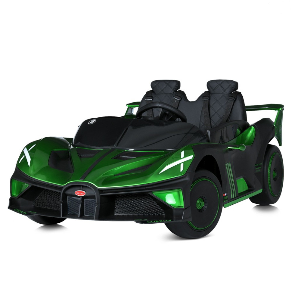 Дитячий електромобіль Bambi Racer M 5053EBLRS-5 MP3+USB, AUX, екошкіра, зелений  