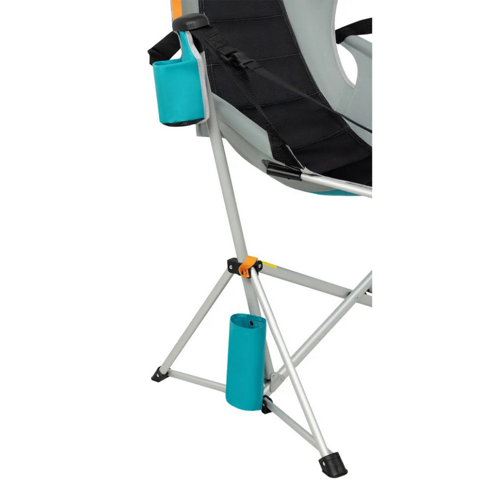 Кресло-гамак Orchid KingCamp KC2427_CYAN/GREY/BLACK, до 120 кг
