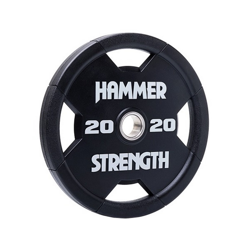 Диск олимпийский уретановый Hammer Strength 522700, 20 кг
