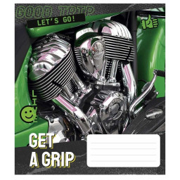 Тетрадь общая «Get a grip» Школярик 048-3304L-5 в линию, 48 листов