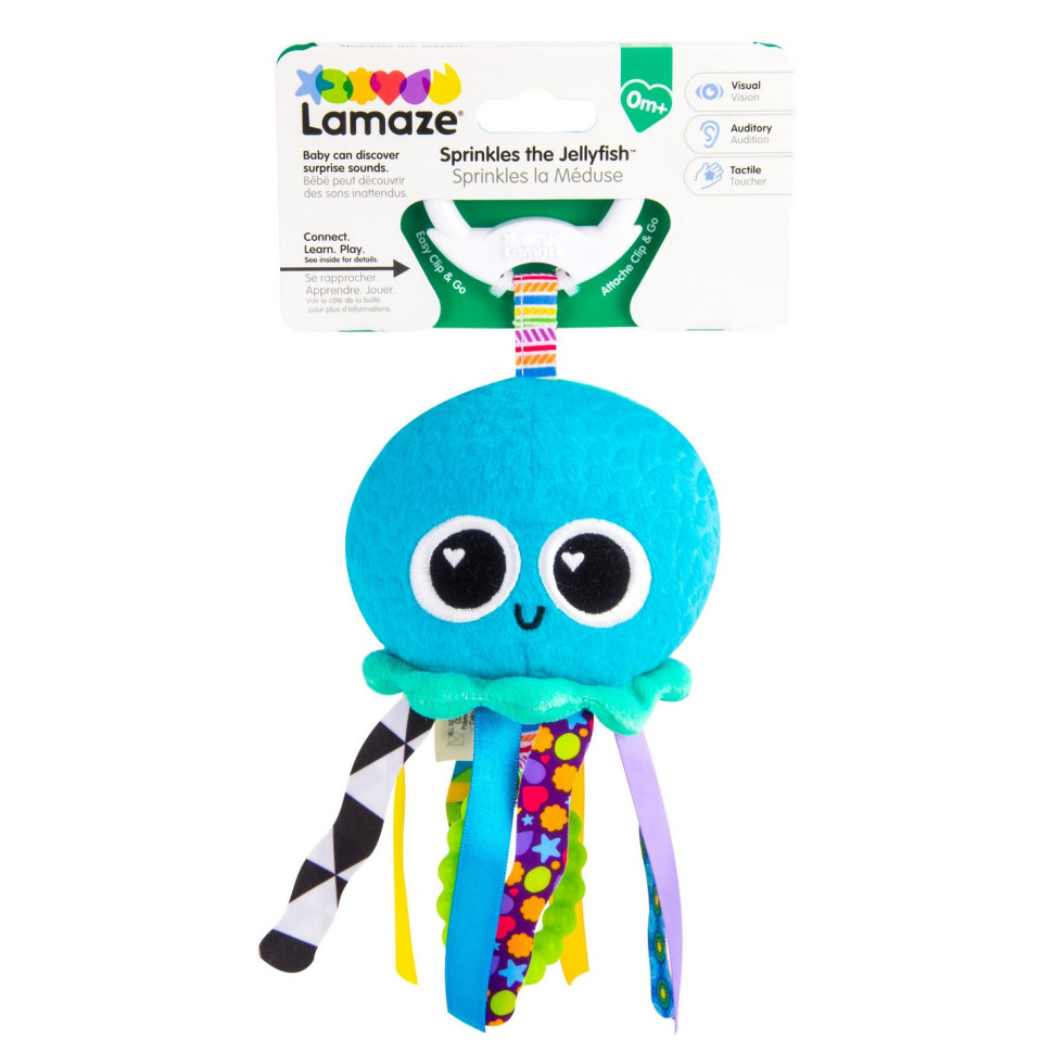 М'яка іграшка-підвіска Медузка Lamaze L27194 з прорізувачем