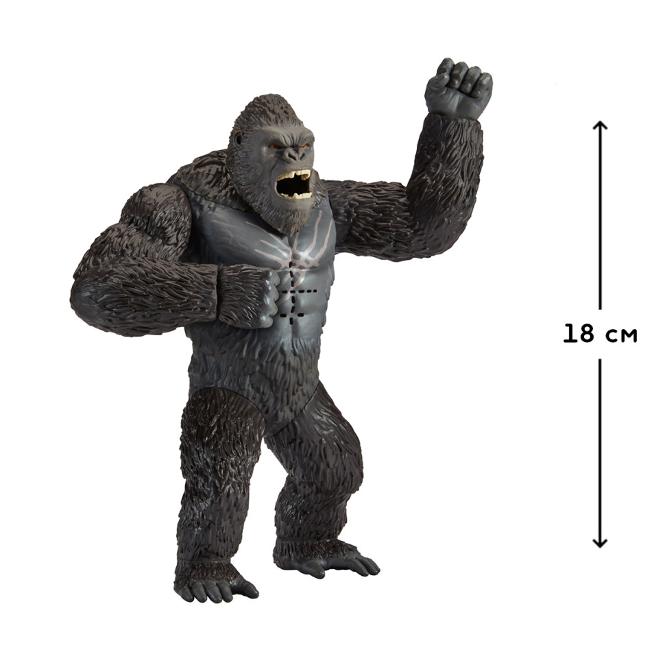 Фігурка Конг готова до бою Godzilla vs. Kong 35507, 18 см зі звуком