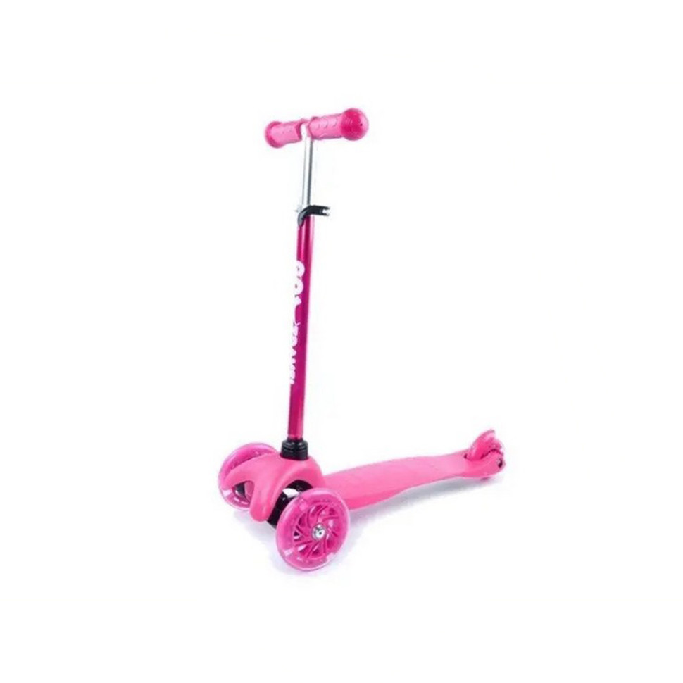 Cамокат дитячий триколісний GO Travel LS304PK, mini, рожевий