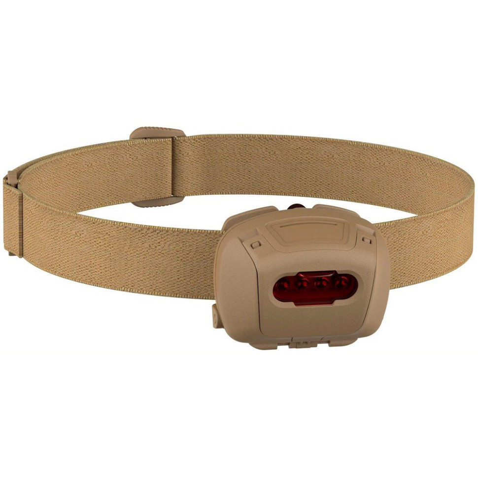 Фонарь налобный Quad Tactical Princeton Tec QUAD-TAC-SD 78 Lumens, sand