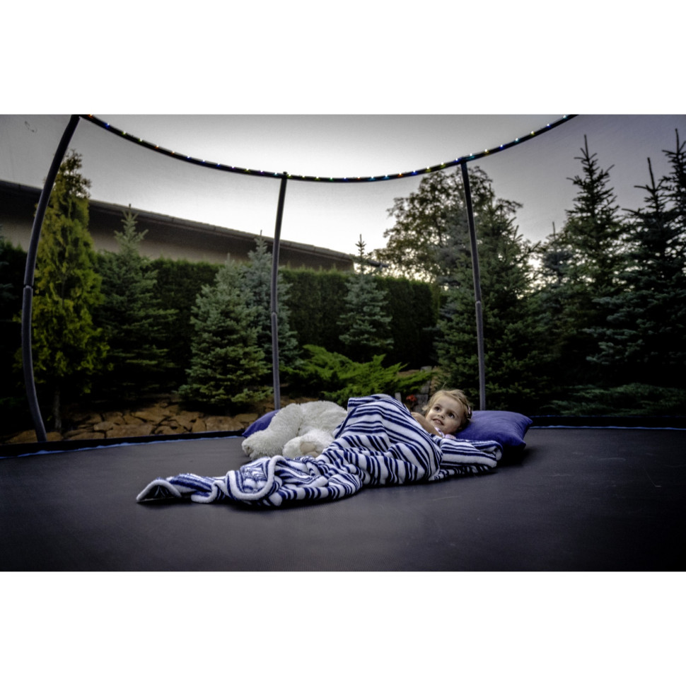 Батут с внутренней сеткой Thunder INSIDE-ULTRA-14FT-BLUE Black/Blue 435 см 