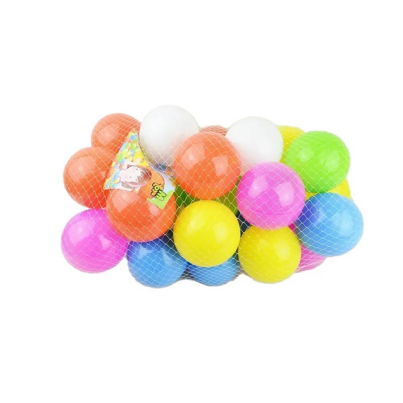 Шарики для сухого бассейна Mtoys 19106 в наборе 30 штук 90 мм