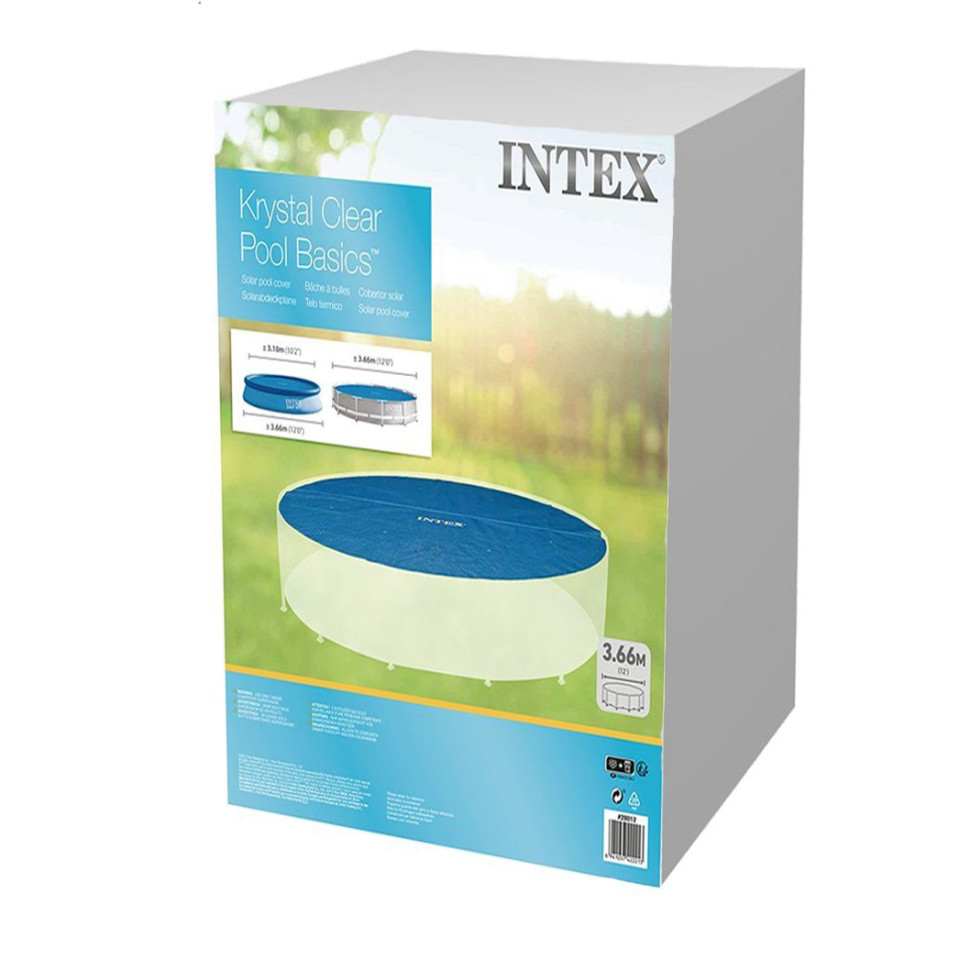 Теплозберігаюче покриття (солярна плівка) для басейну Intex 28012 діаметр 348 см