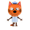 Яйцо с фигуркой "Три кота" Bambi DT-3326-6E поют песенку