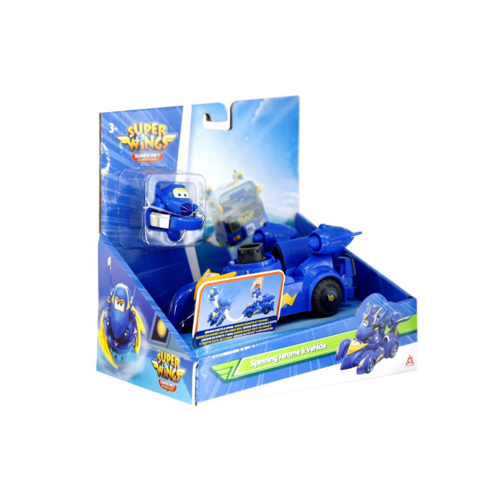 Игровой набор Spinning Vehicle Джером (Jerome) Super Wings EU770330 с волчком