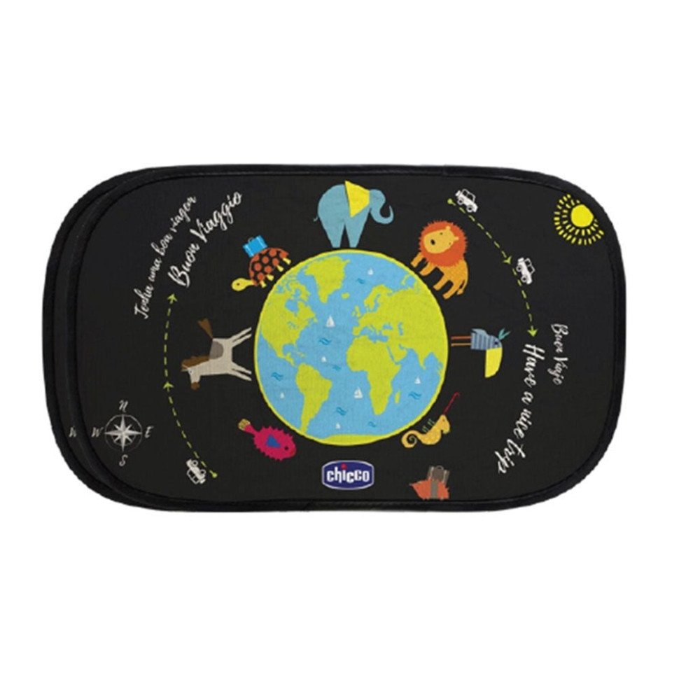 Сонцезахисний екран на скло Chicco 09795.00 багаторазовий, 2 штуки