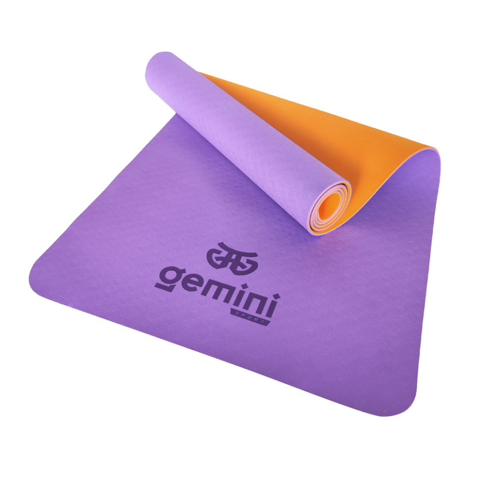 Коврик для фитнеса и йоги Gemini Sport GE-60007, 183х61х0,6 см