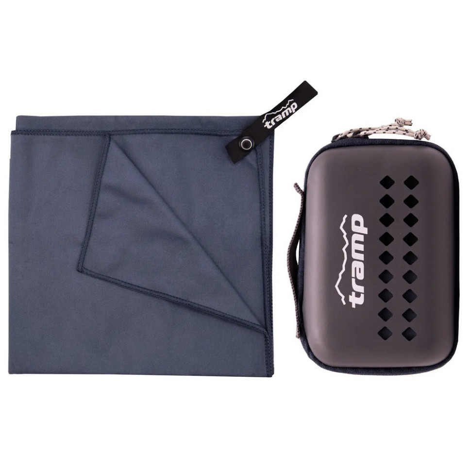Рушник з мікрофібри Tramp UTRA-161-S-navy 40 х 80 см, S
