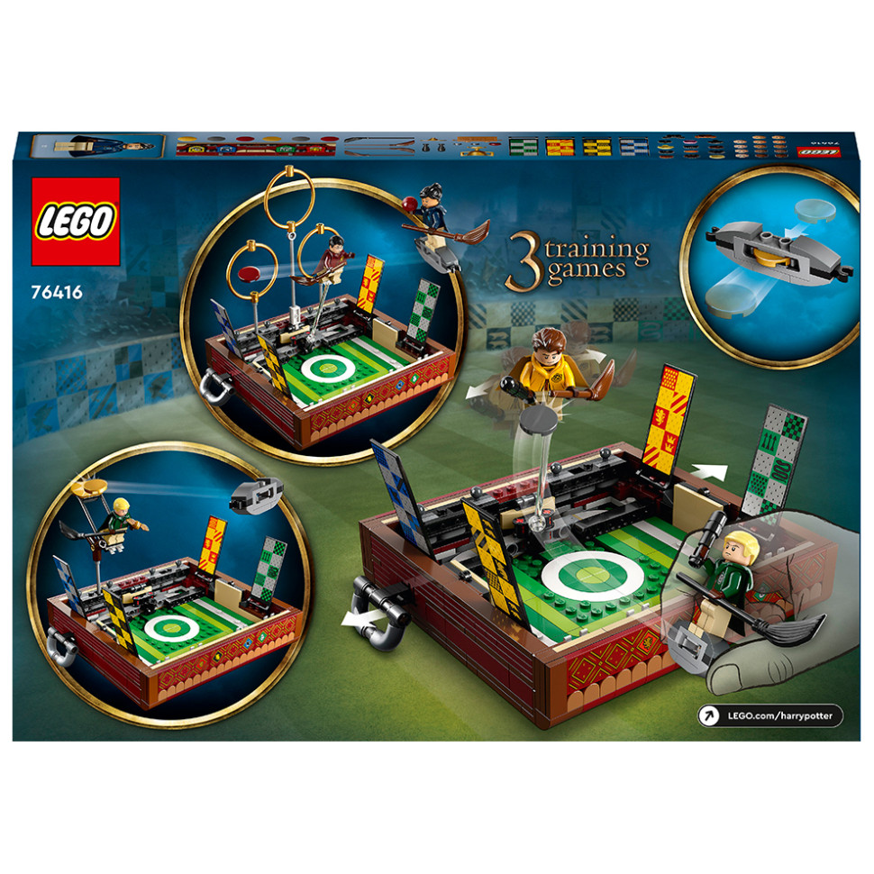 Конструктор LEGO Harry Potter Скриня для квідичу 76416, 599 деталей