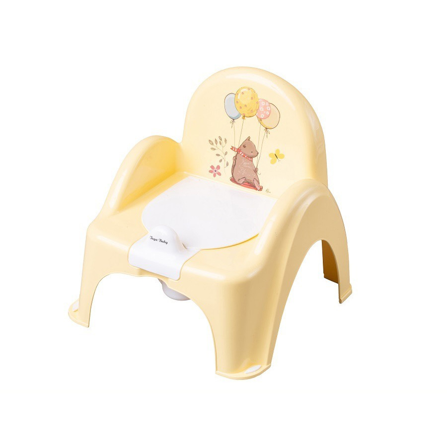 Горщик - стільчик «Лісова казка» Tega Baby FF-007-109 світло-жовтий
