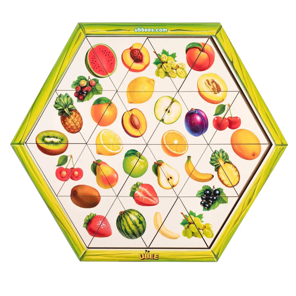 Деревянный пазл-вкладыш 