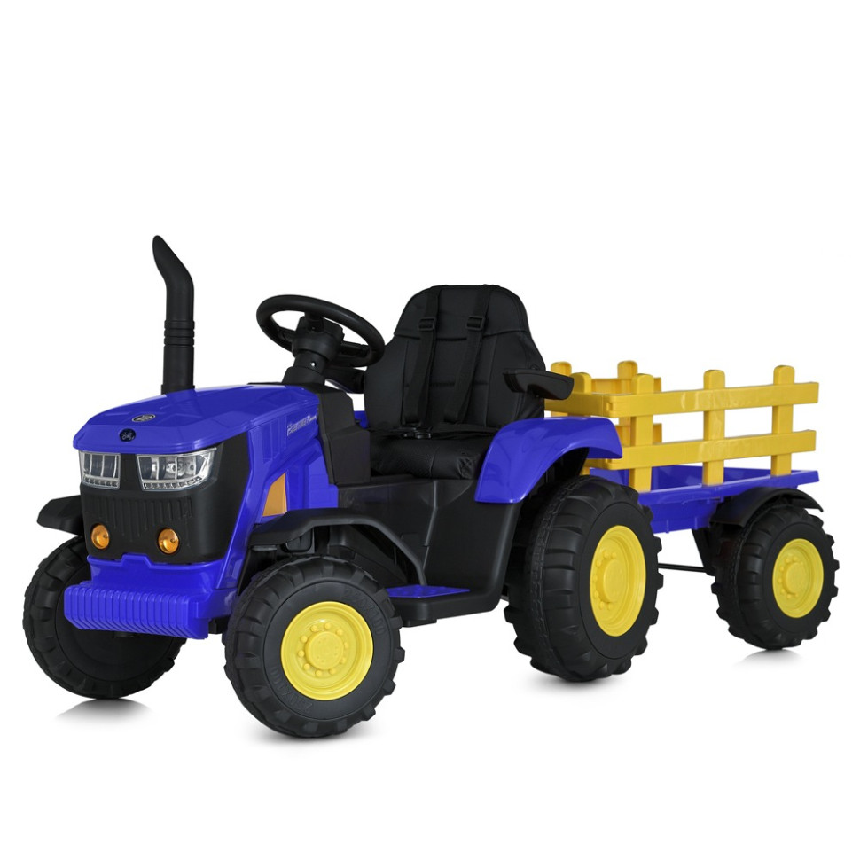 Дитячий електромобіль Трактор Bambi Racer M 5852EBLR-4 до 30 кг