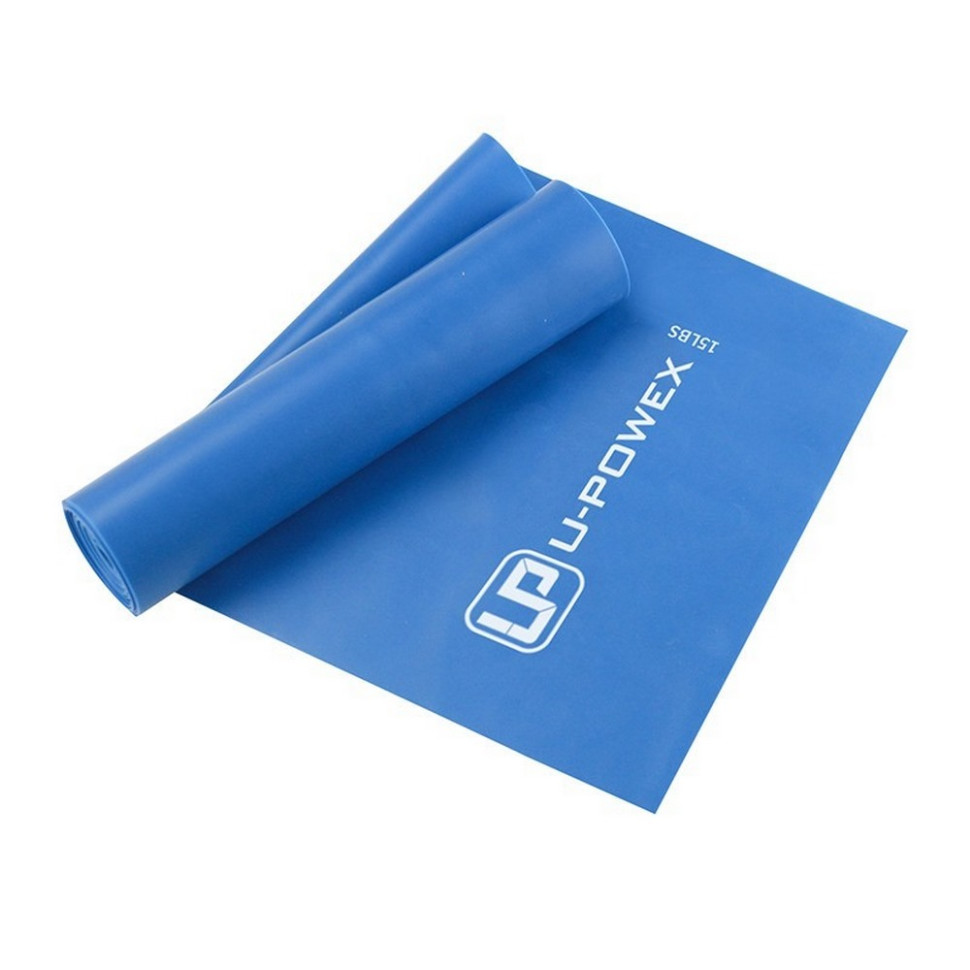 Лента-эспандер для фитнеса и реабилитации Fitness band U-POWEX UP_1007_Blue (6.8 кг) Blue