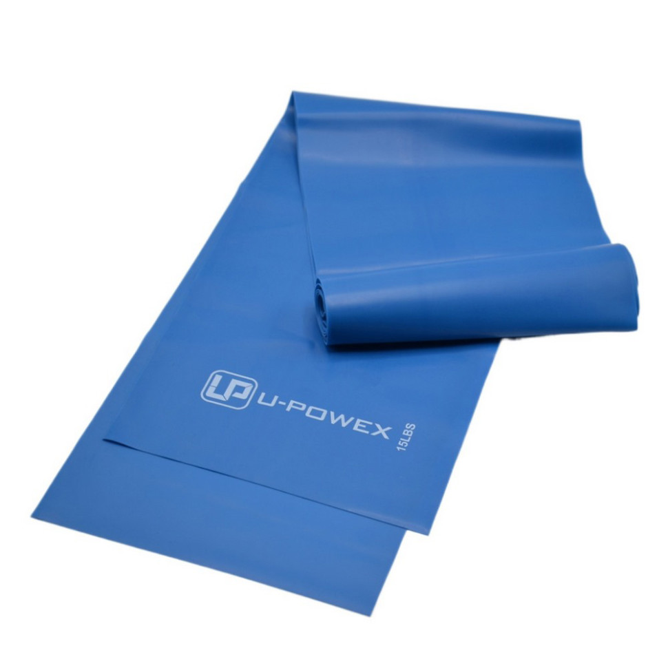 Лента-эспандер для фитнеса и реабилитации Fitness band U-POWEX UP_1007_Blue (6.8 кг) Blue
