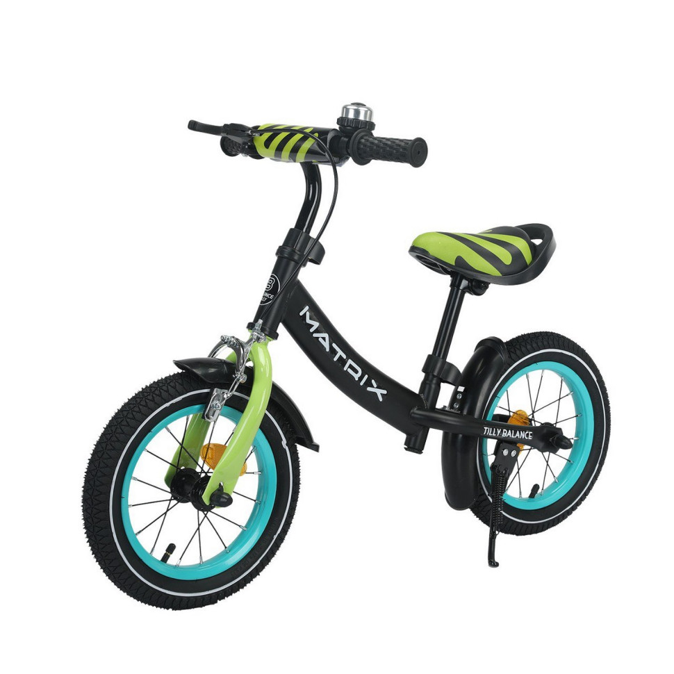 Дитячий біговел BALANCE BabyTilly Matrix T-21259/1 Black 12 дюймів