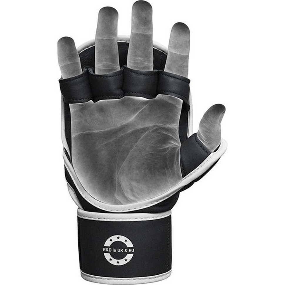 Перчатки для ММА F6 KARA Matte RDX Inc Limited GSR-F6MW-L/XL+ White, L/XL (капа в комплекте)