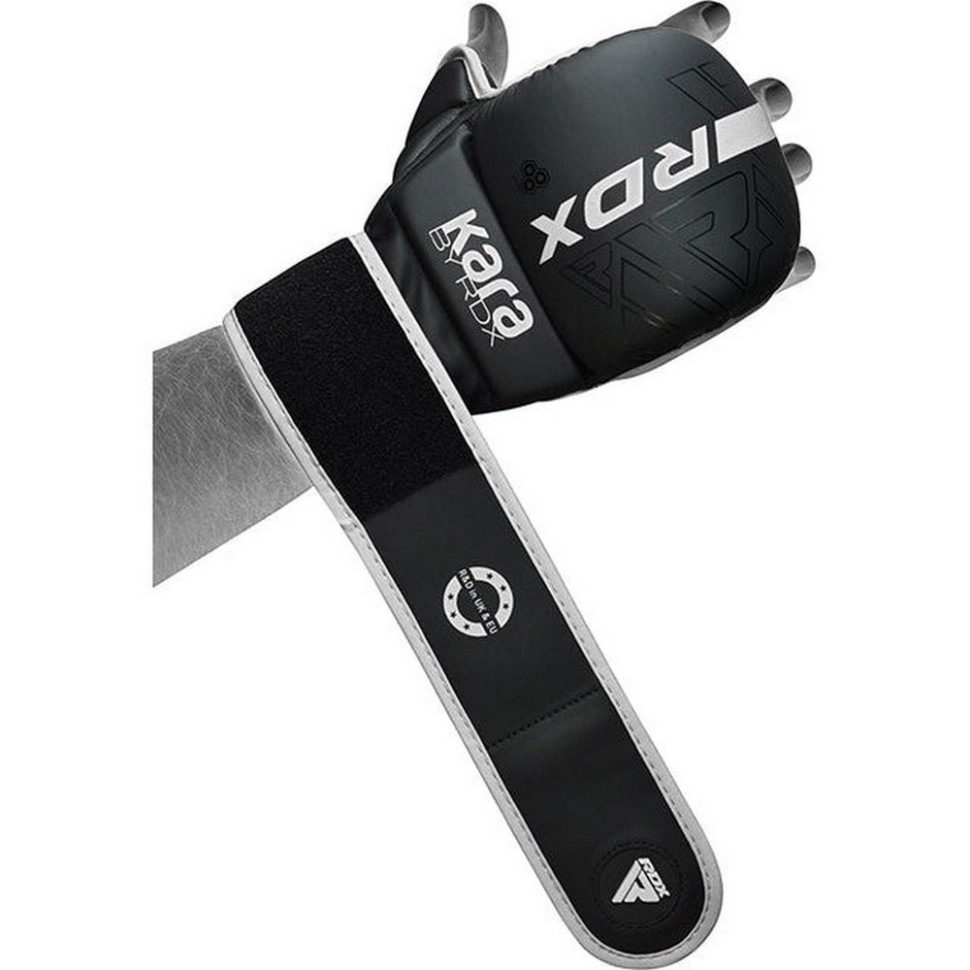 Перчатки для ММА F6 KARA Matte RDX Inc Limited GSR-F6MW-L/XL+ White, L/XL (капа в комплекте)
