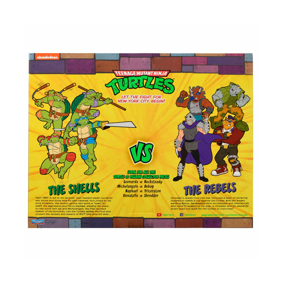 Набір фігурок - Мікеланджело проти Бібопа TMNT 81277