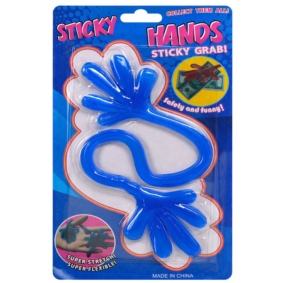 Дитяча іграшка-липучка у вигляді руки Bambi 1102-1578(Blue) тягнеться