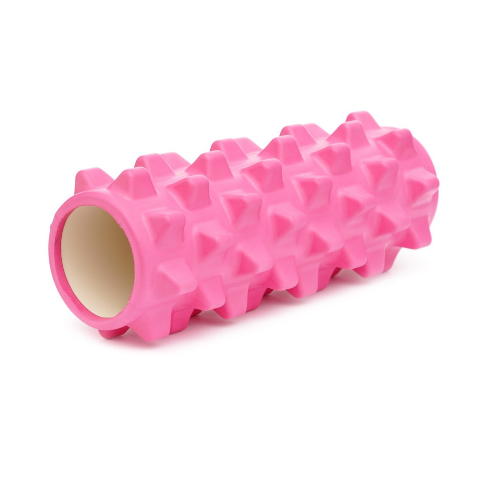 Массажный ролик (валик, роллер) Cornix XR-0323 Pink 33 x 14 см