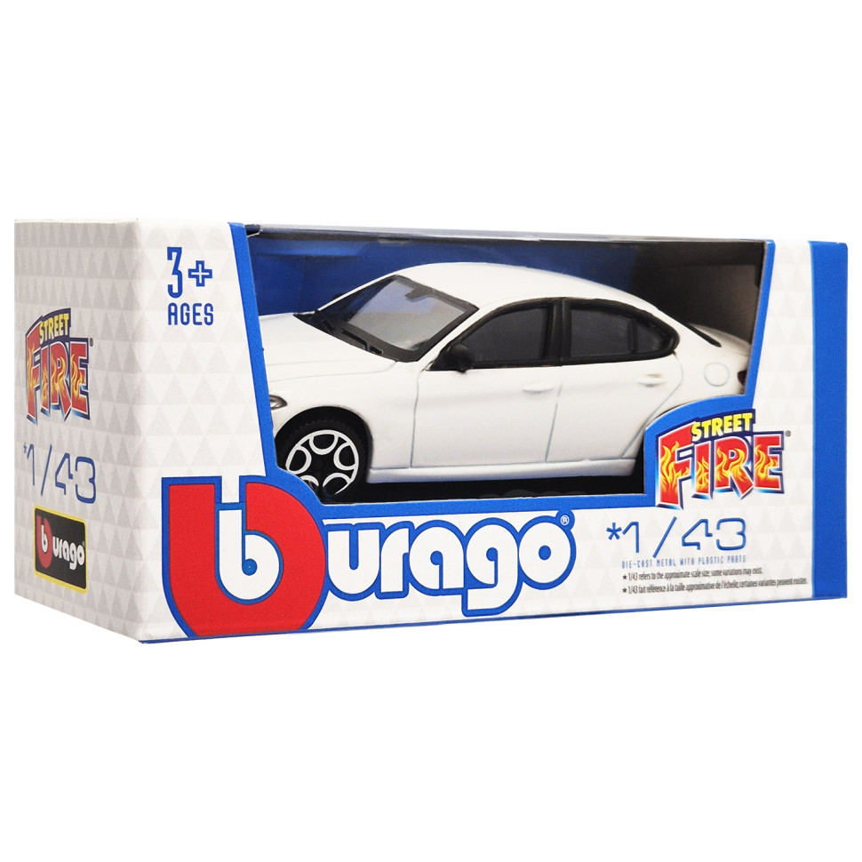 Коллекционная автомодель Alfa Romeo Giulia Bburago 18-30010B-22 масштаб 1:43