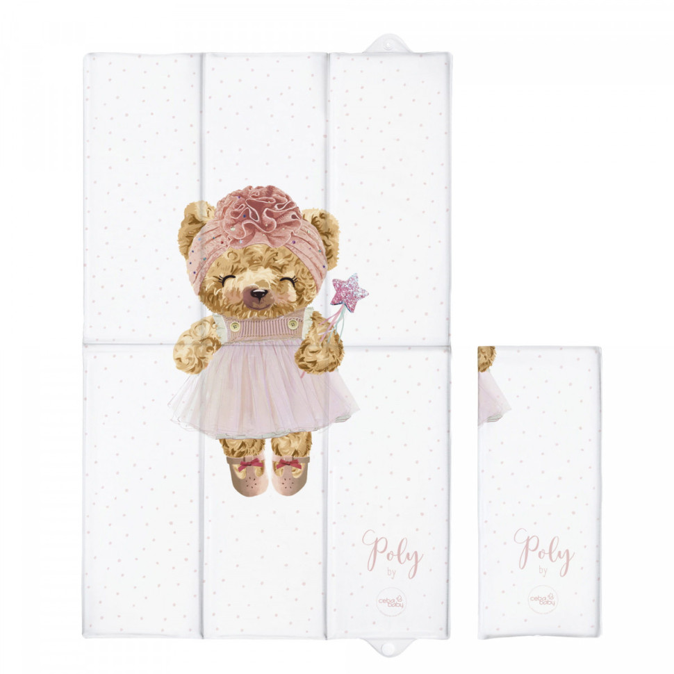 Пеленальний матрац Poly Cebababy W-307-132-681 Fluffy Puffy, 50х80 см
