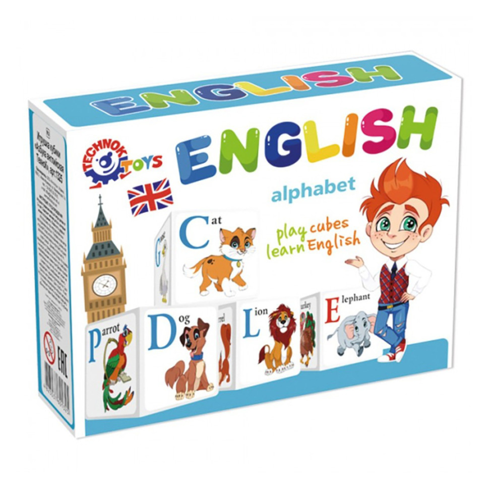 Дитячий розвиваючий набір кубиків