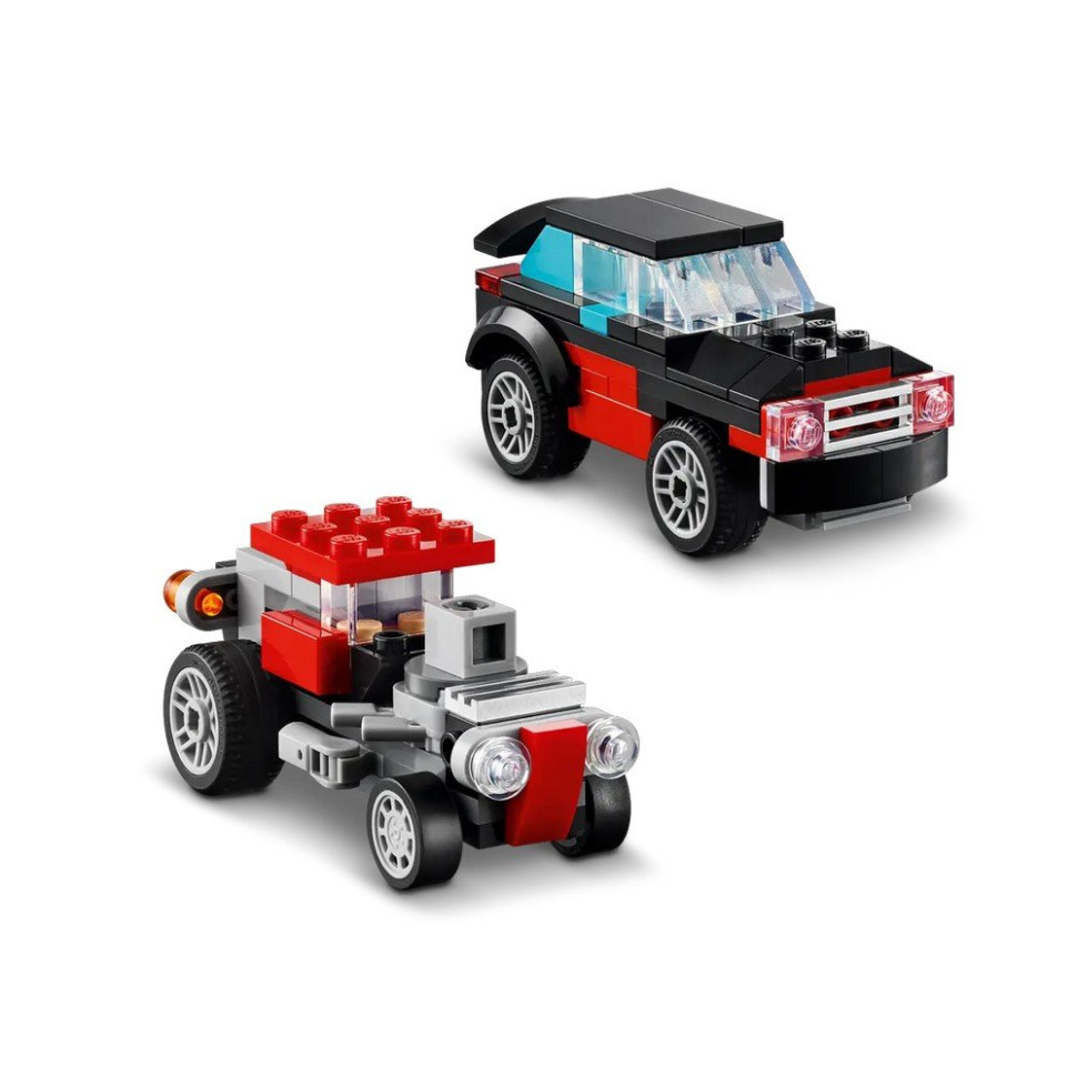 Конструктор Бортова вантажівка з вертольотом LEGO 31146, 270 деталей
