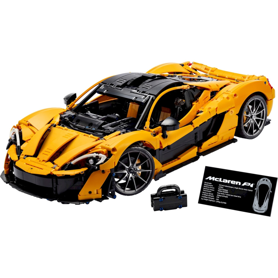 Конструктор LEGO Technic McLaren P1 42172, 3893 детали